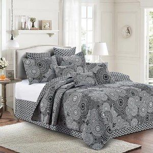 King Size 3pc Quilt Set